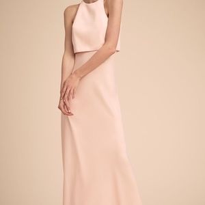 BHLDN Iva Crepe in Blush